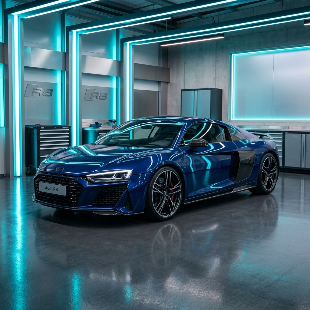 Audi R8 nach Behandlung